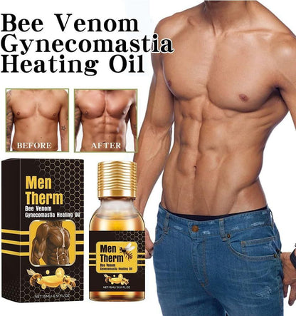 MenTherm Bee Venom Gynecomastia Heating Oil
