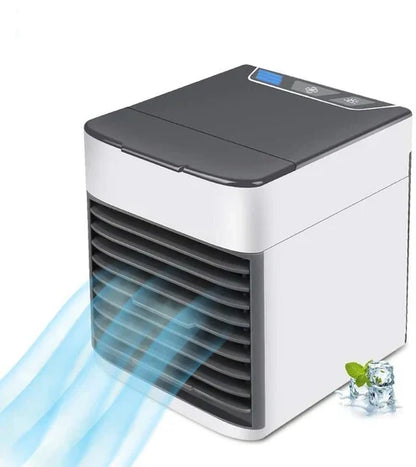 Portable Air Conditioner Fan, LED Lamp, Humidifier and Purifier 4 in 1